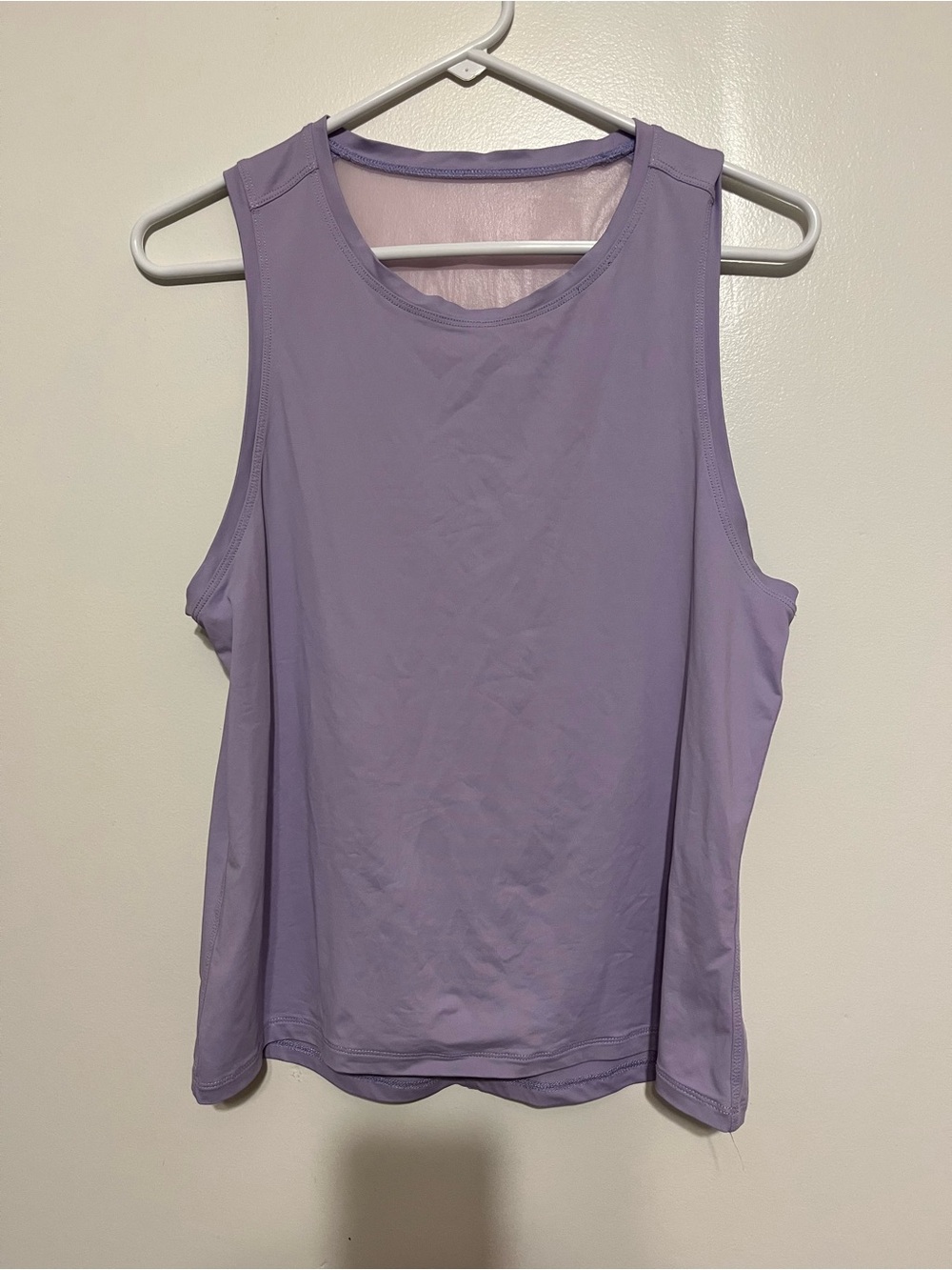 ZYIA Active Lavender Purple Tank Top Mesh Back
